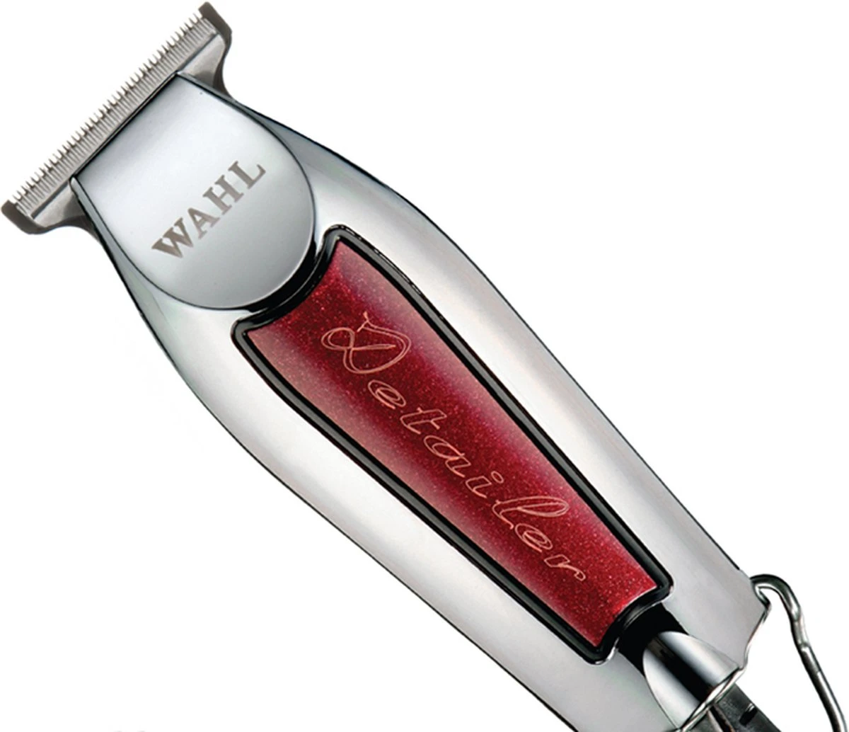 Wahl 5-Star Detailer Trimmer Chrome Red 3 Wahl 5-Star Detailer Trimmer Chrome Red