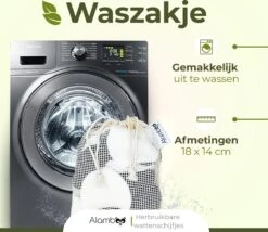 16x Herbruikbare Wattenschijfjes - Wasbare Zachte Wattenschijfjes - Duurzame & Biologische - Inclusief Waszakje 13 16x Herbruikbare Wattenschijfjes - Wasbare Zachte Wattenschijfjes - Duurzame & Biologische - Inclusief Waszakje -Verzorgingsproducten 1200x1041 2