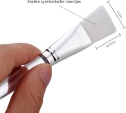 Professional Maskerkwast - Masker Kwast - Gezichtsmasker Kwast 7 Professional Maskerkwast - Masker Kwast - Gezichtsmasker Kwast -Verzorgingsproducten 1200x1073 3