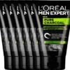 L’Oréal Paris Men Expert Pure Charcoal Gezichtsreiniging - 6 X 100 Ml - Voordeelverpakking -Verzorgingsproducten 1200x1081 3