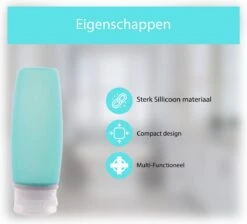 STARMAN Reisflesjes Set - Siliconen - Reisflacons - Handbagage - 100ml - 4 Stuks -Verzorgingsproducten 1200x1086 2