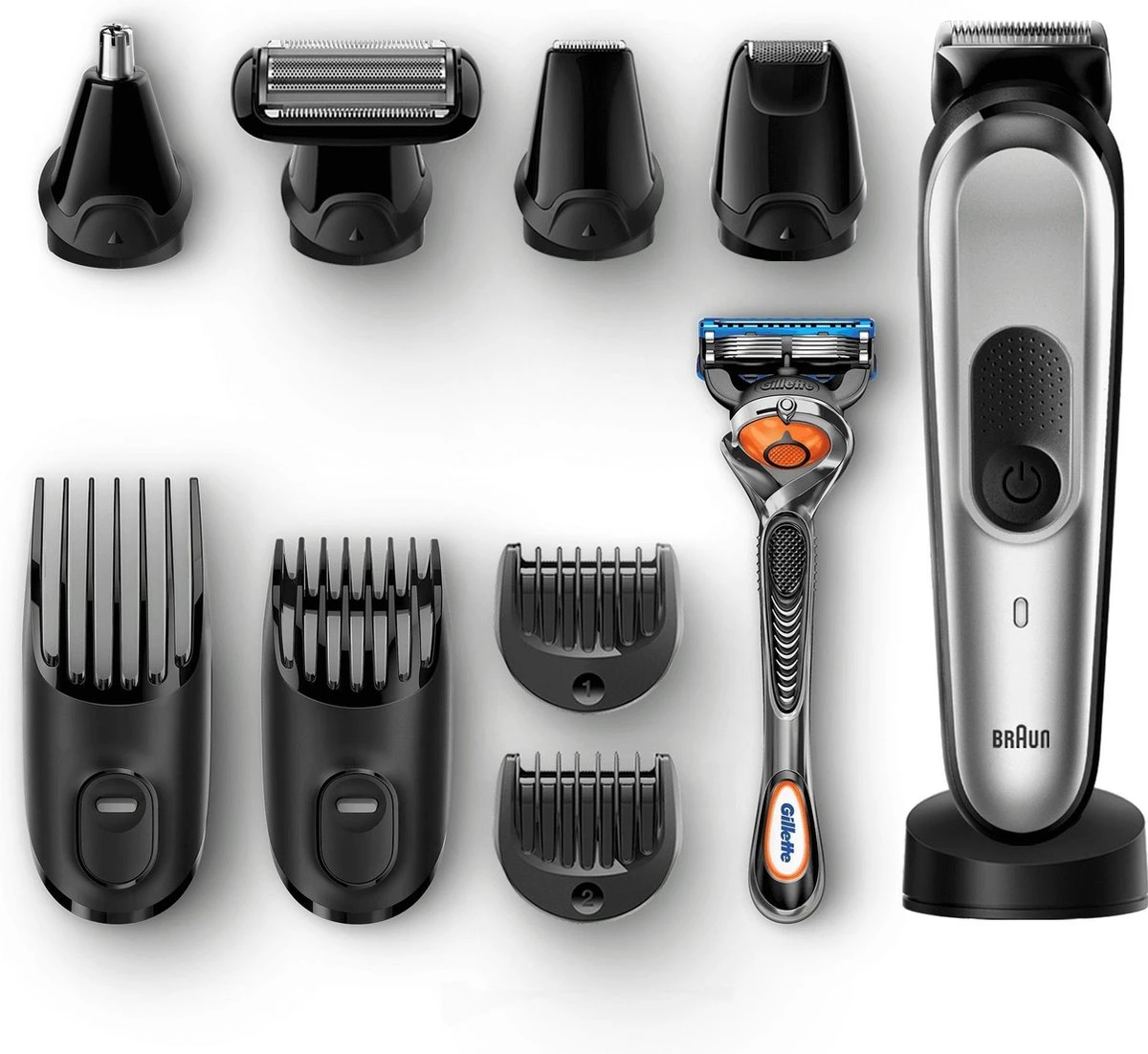 Braun Multigroomer 7221 - 10 In 1 Trimmer - Baardtrimmer Haartrimmer Bodygroomer 14 Braun Multigroomer 7221 - 10 In 1 Trimmer - Baardtrimmer Haartrimmer Bodygroomer - Afbeelding 12