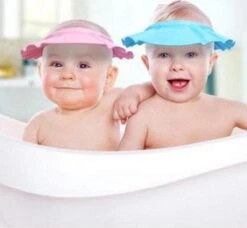 Roze Handig Douchekapje Voor Kleine Kinderen -Kind Haarwas Hulp Kap -Douche Shower Cap - Douchecap -Verzorgingsproducten 1200x1106 2