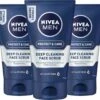 NIVEA MEN Protect & Care Reinigingsscrub - 3 X 75 Ml - Voordeelverpakking -Verzorgingsproducten 1200x1106 6