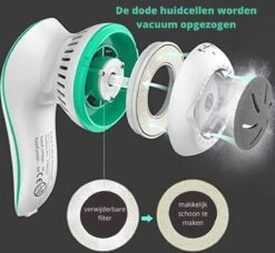 Forgoods Elektrische Eelt Verwijderaar Met Stofzuigsysteem - Eeltverwijderaar - USB Oplaadbaar - Krachtigste Motor Op De Markt - IPX7 Waterbestendig - Voetvijl - Inclusief Adapter - Extra 2 Sets Vijlschijven - Model 2023 15 Forgoods Elektrische Eelt Verwijderaar Met Stofzuigsysteem - Eeltverwijderaar - USB Oplaadbaar - Krachtigste Motor Op De Markt - IPX7 Waterbestendig - Voetvijl - Inclusief Adapter - Extra 2 Sets Vijlschijven - Model 2023 -Verzorgingsproducten 1200x1110