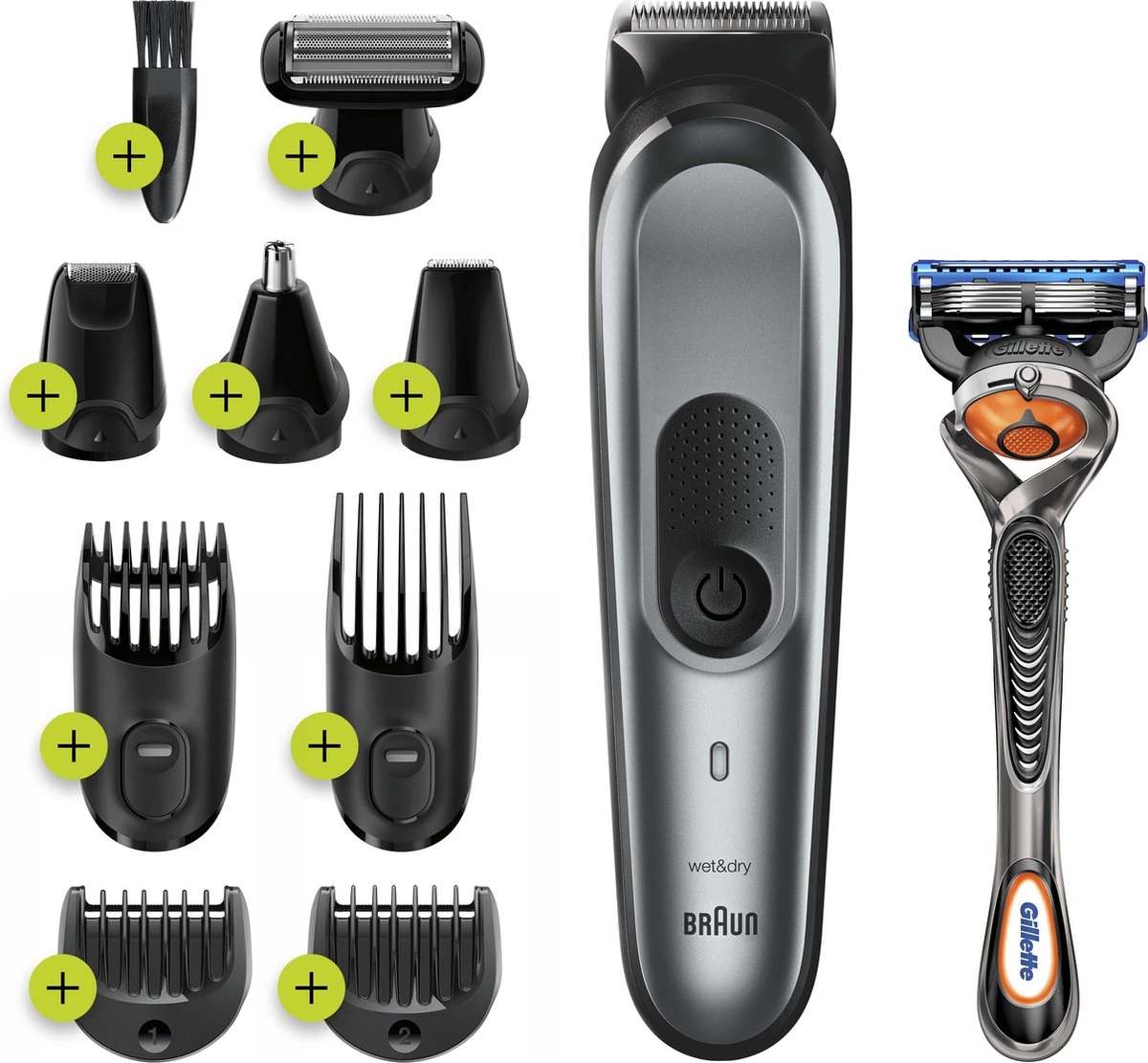 Braun Multigroomer 7221 - 10 In 1 Trimmer - Baardtrimmer Haartrimmer Bodygroomer 8 Braun Multigroomer 7221 - 10 In 1 Trimmer - Baardtrimmer Haartrimmer Bodygroomer - Afbeelding 6