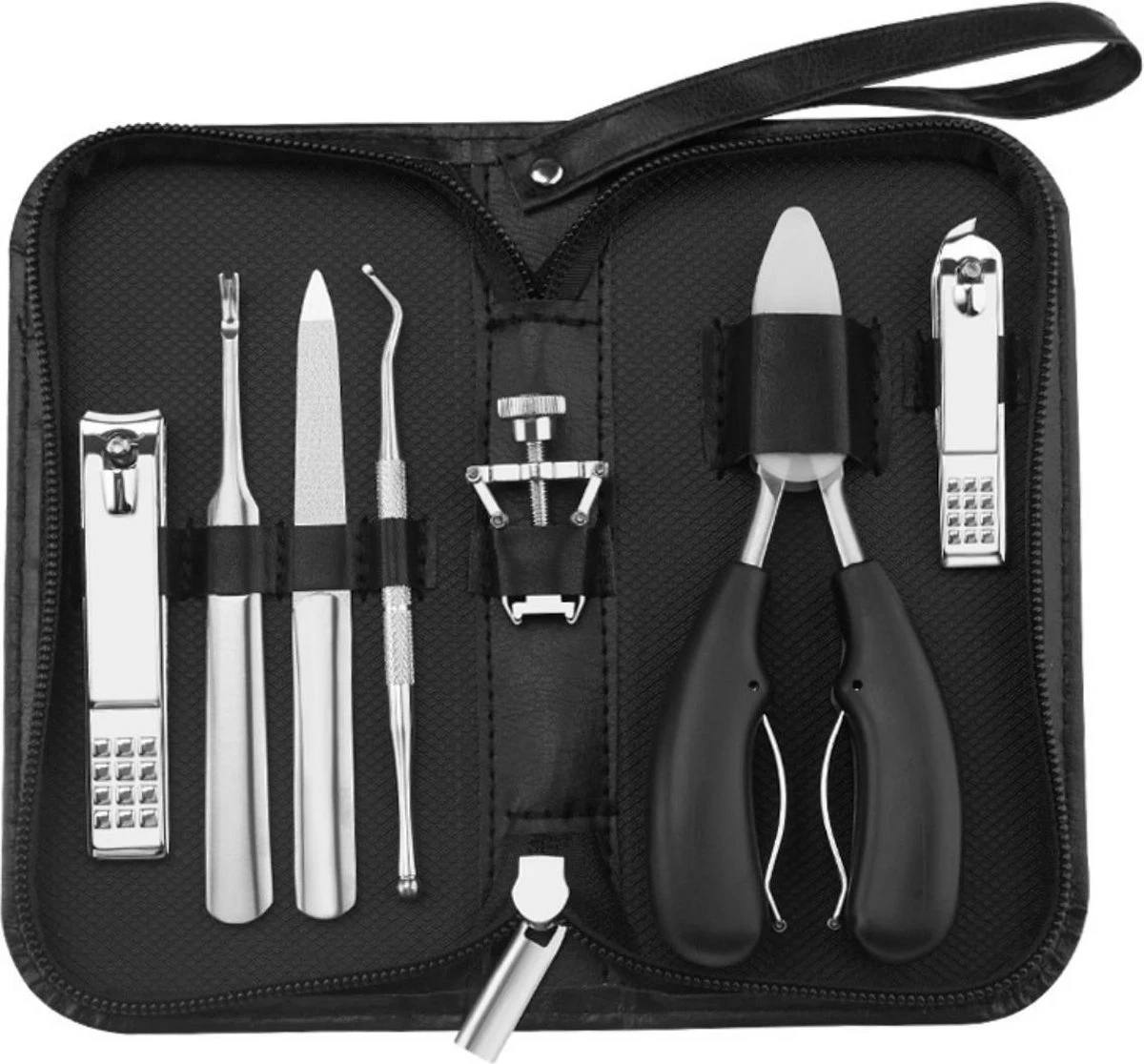 7-delige Pedicure En Manicure Set - Nagelknipper - Pedicureset - Nagelvijl - Nageltang - Kalknagel - Teennagelknipper 2 7-delige Pedicure En Manicure Set - Nagelknipper - Pedicureset - Nagelvijl - Nageltang - Kalknagel - Teennagelknipper