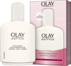 Olay Beauty Fluid Hydraterende Lotion Voor Gezicht En Lichaam - 200 Ml