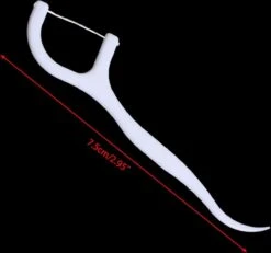 Merkloos Tanden Flosser - 50 Stuks – Tandenstoker Flosser - Wit -Verzorgingsproducten 1200x1122 6