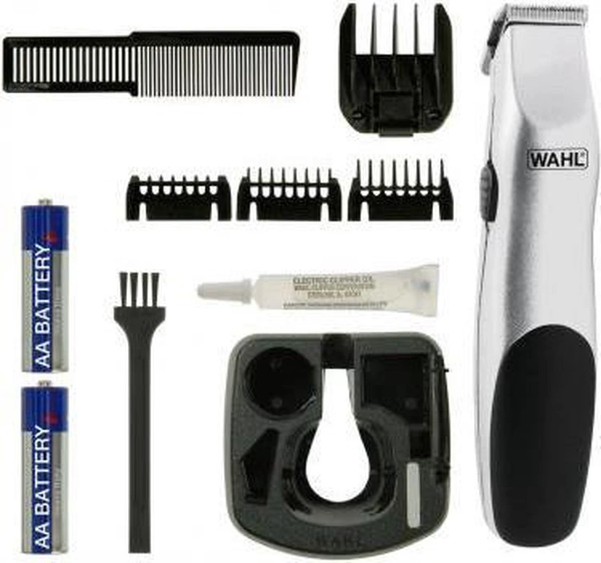 Wahl Groomsman Battery - Baardtrimmer - Draadloos - Zilver 6 Wahl Groomsman Battery - Baardtrimmer - Draadloos - Zilver - Afbeelding 4