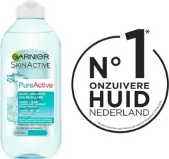 Garnier SkinActive - Pure Active Micellair Reinigingswater Voor De Vette Huid - 3 X 400 Ml - Micellair Water Bij Onzuiverheden - Voordeelverpakking -Verzorgingsproducten 1200x1128 1