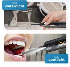 Professionele Tandsteen Verwijderaar - 5 Standen - Inclusief Tandarts Set - Met 3 Opzetstukken - Elektrisch - Tandplak -Verzorgingsproducten 1200x1147 13