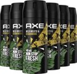 Axe Mojito & Cedarwood Pepper Bodyspray Deodorant - 6 X 150 Ml - Voordeelverpakking -Verzorgingsproducten 1200x1151 6