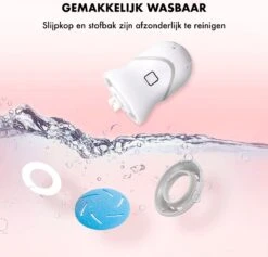 DynaBright Elektrische Eeltverwijderaar Met Stofzuigsysteem - Inc. 3 Vlijlschijven - 2 Standen - Voetvijl - Eeltvijl - Eelt Verwijderaar -USB Oplaadbaar - Geïntegreerde Zuigfunctie -Verzorgingsproducten 1200x1152 1