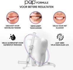 MySmile Tandenbleekset - Thuis Tanden Bleken - PAP+ Formule Met Natuurlijke Ingrediënten - 6 Whitening Gels - Zonder Peroxide 12 MySmile Tandenbleekset - Thuis Tanden Bleken - PAP+ Formule Met Natuurlijke Ingrediënten - 6 Whitening Gels - Zonder Peroxide -Verzorgingsproducten 1200x1152 11