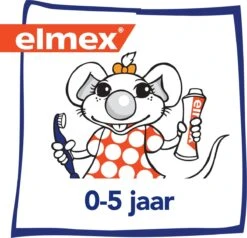 Elmex Peuter (0 Tot 5 Jaar) Kindertandpasta 6 X 75ml - Voordeelverpakking -Verzorgingsproducten 1200x1157 9