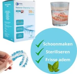 Dr. Ortho Reinigingstabletten 96 Stuks - Bitje - Tanden - Beugel - Kunstgebit - Voordeelverpakking -Verzorgingsproducten 1200x1159 4