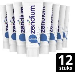 Zendium Classic Tandpasta - 12 X 75 Ml - Voordeelverpakking -Verzorgingsproducten 1200x1161 8
