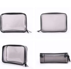 Somstyle 8-Delig Reisflesjes Set Transparant - Vliegtuig Handbagage - Toilettas Inclusief Potjes & Navulbare Flacons - Reisaccessoires - Wit -Verzorgingsproducten 1200x1163 4