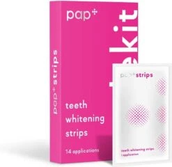 PAP+ Teeth Whitening Strips - Witte Tanden - Tanden Bleken - Tandenbleek Strips