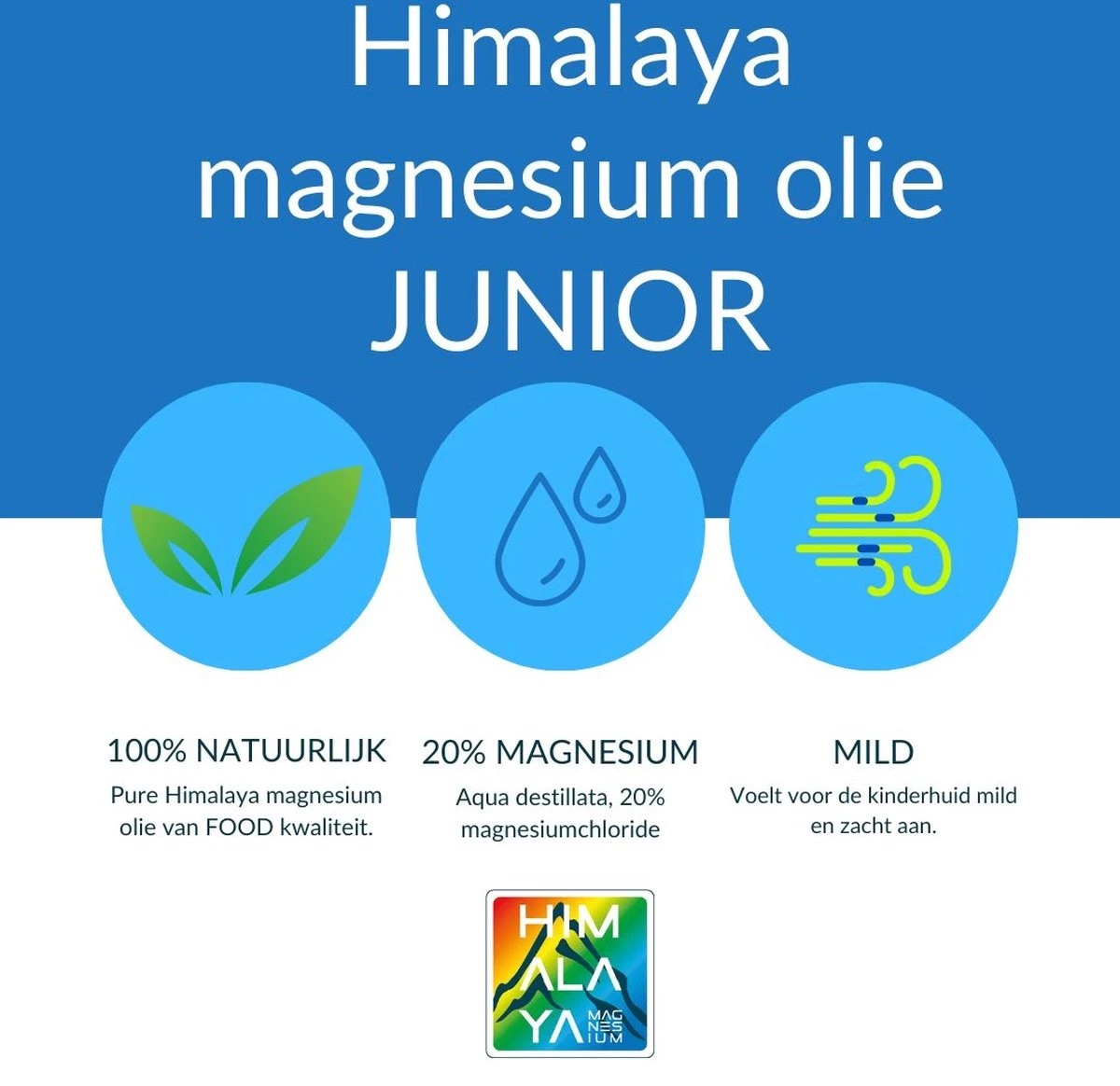Magnesiumolie JUNIOR Van Himalaya Magnesium | Set Van 2x 200 Ml Magnesium Spray | Magnesium Olie Voor Kinderen 4 Magnesiumolie JUNIOR Van Himalaya Magnesium | Set Van 2x 200 Ml Magnesium Spray | Magnesium Olie Voor Kinderen - Afbeelding 2