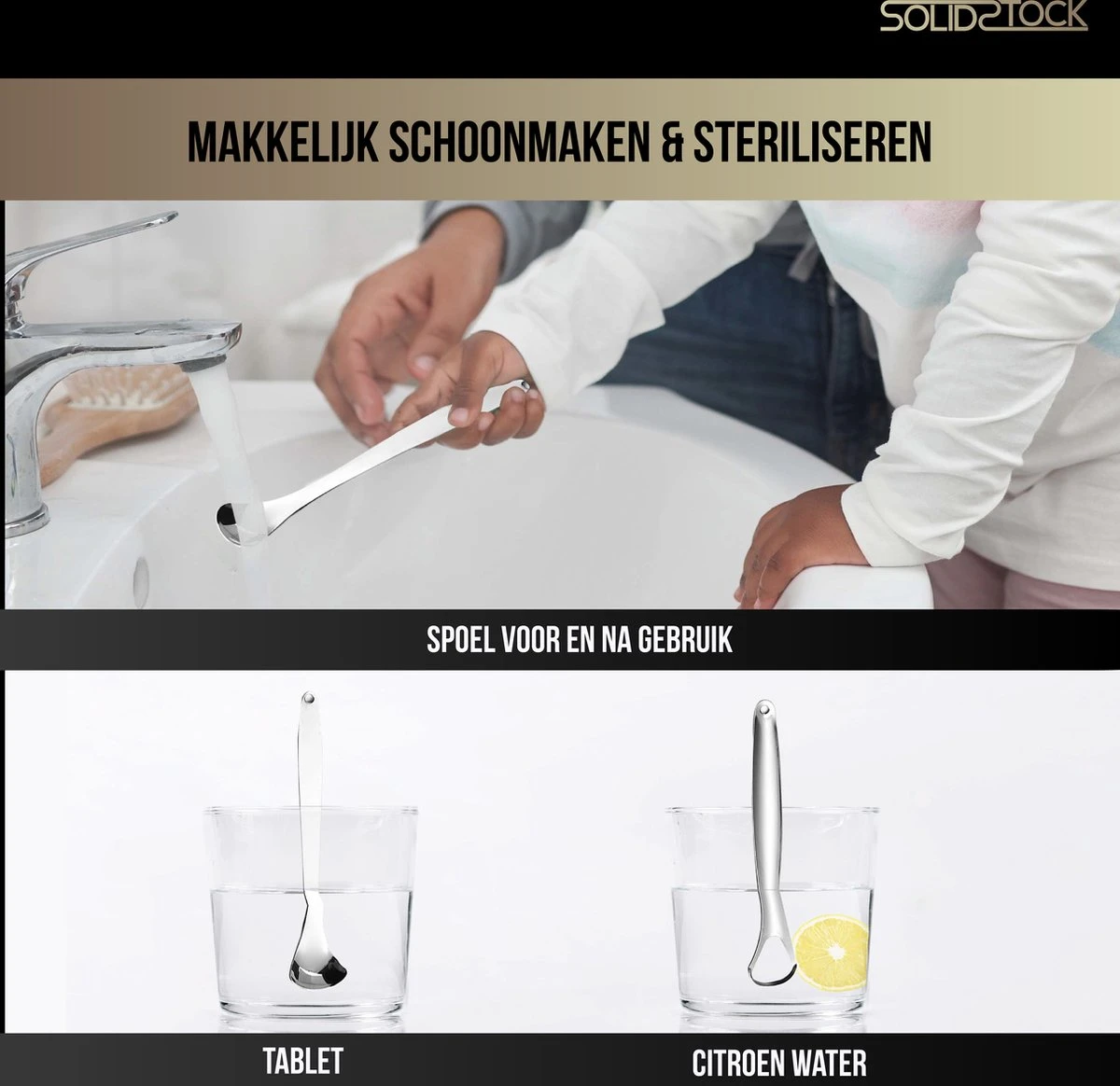 SolidStock Professionele Tongschraper Voor Mondverzorging - 4 Delige Tongreiniger - Ayurveda - RVS 10 SolidStock Professionele Tongschraper Voor Mondverzorging - 4 Delige Tongreiniger - Ayurveda - RVS - Afbeelding 8