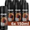 Axe Musk Bodyspray Deodorant - 6 X 150 Ml - Voordeelverpakking