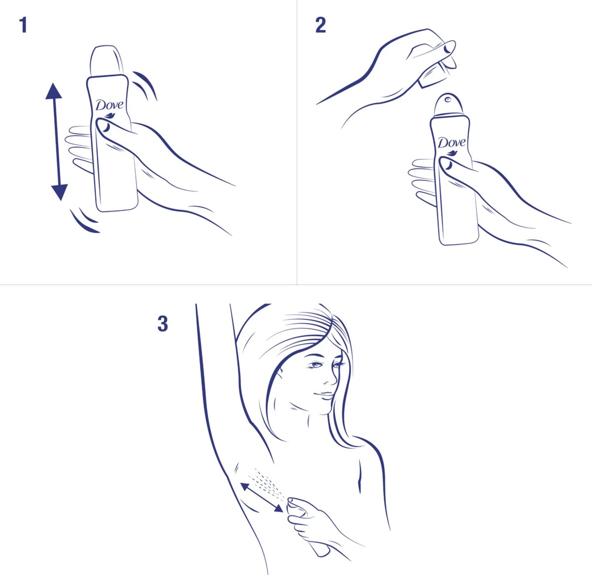 Dove Coco & Jasmine Anti-transpirant Deodorant - 6 X 150 Ml - Voordeelverpakking 7 Dove Coco & Jasmine Anti-transpirant Deodorant - 6 X 150 Ml - Voordeelverpakking - Afbeelding 5