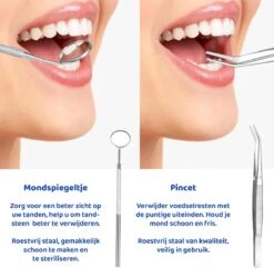 ExCorn Elektrische Tandsteen Verwijderaar - Inclusief 6-delig Tandartsset - 3 Standen - Elektrisch Tandplak Verwijderen - Tanden Polijsten 19 ExCorn Elektrische Tandsteen Verwijderaar - Inclusief 6-delig Tandartsset - 3 Standen - Elektrisch Tandplak Verwijderen - Tanden Polijsten -Verzorgingsproducten 1200x1171 12