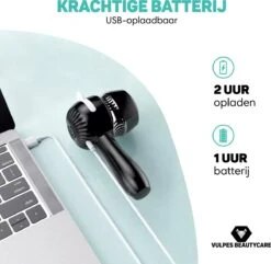Vulpes BeautyCare® Elektrische Eelt Verwijderaar Pro – Stofzuigfunctie – 3 Snelheden – Inclusief 3 Vijlschijven & Borstel - USB-Oplaadbaar 19 Vulpes BeautyCare® Elektrische Eelt Verwijderaar Pro – Stofzuigfunctie – 3 Snelheden – Inclusief 3 Vijlschijven & Borstel - USB-Oplaadbaar -Verzorgingsproducten 1200x1171