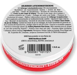 Bano Latschenkiefer | Originele Latschenkiefer Zalf | Bruiningsolie | Mountain Pine | Latschenkiefer Salbe | Skilerarenvet |Tiroler Latschenkiefer | Arlberger Latschenkiefer | 50 Ml | Creme -Verzorgingsproducten 1200x1171 5