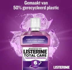 LISTERINE Total Care Tandbescherming, Mondspoeling, Biedt Complete Bescherming Voor Sterke Tanden Met 6 In 1 Effect, 3 X 500 Ml 19 LISTERINE Total Care Tandbescherming, Mondspoeling, Biedt Complete Bescherming Voor Sterke Tanden Met 6 In 1 Effect, 3 X 500 Ml -Verzorgingsproducten 1200x1172 5