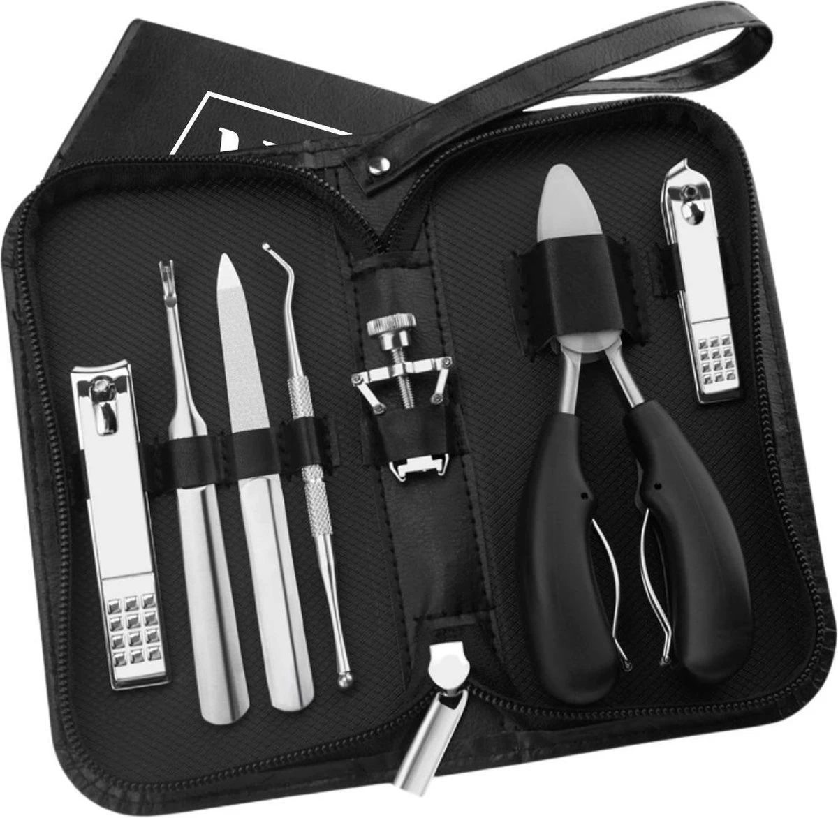 7-delige Pedicure En Manicure Set - Nagelknipper - Pedicureset - Nagelvijl - Nageltang - Kalknagel - Teennagelknipper 10 7-delige Pedicure En Manicure Set - Nagelknipper - Pedicureset - Nagelvijl - Nageltang - Kalknagel - Teennagelknipper - Afbeelding 9