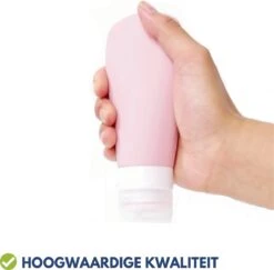 Pazzo Goods - Reisflesjes - Gratis Toilettasje - Reisflesjes Handbagage - Reisflacons - Reisflesjes 100 Ml - Siliconen - 4 Stuks - Duurzaam - Navulbaar -Verzorgingsproducten 1200x1181 2
