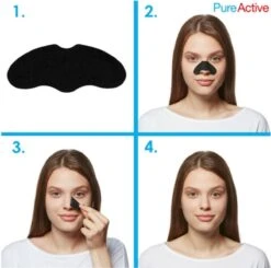 Garnier Skinactive Face SkinActive PureActive Nose Strips Charcoal - 2 X 4 Stuks - Voordeelverpakking -Verzorgingsproducten 1200x1191 16