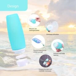 STARMAN Reisflesjes Set - Siliconen - Reisflacons - Handbagage - 100ml - 4 Stuks -Verzorgingsproducten 1200x1195 13