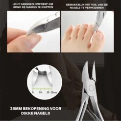 Merkloos Pedicure Set 7-Delig - Nagelverzorging - Starterset - Ingegroeide Teennagel - Nagelknipper -Verzorgingsproducten 1200x1195 7