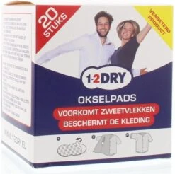 20 Anti Transpirant Okselpads – Wit – Medium -Verzorgingsproducten 1200x1196 10