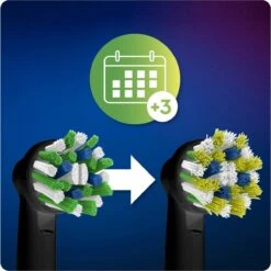 Oral B Oral-B CrossAction - Met CleanMaximiser-technologie - Opzetborstels - Zwart - 2 Stuks 18 Oral B Oral-B CrossAction - Met CleanMaximiser-technologie - Opzetborstels - Zwart - 2 Stuks -Verzorgingsproducten 1200x1198 60