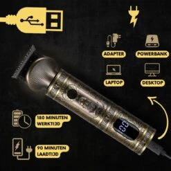 6-in-1 Baardtrimmer Mannen - Trimmer Voor Baard En Lichaam - Incl. 6 Opzetstukken - Bodygroomer Mannen - Bodytrimmer Heren - Tondeuse - 0.5-15MM - Neus En Oor 30 6-in-1 Baardtrimmer Mannen - Trimmer Voor Baard En Lichaam - Incl. 6 Opzetstukken - Bodygroomer Mannen - Bodytrimmer Heren - Tondeuse - 0.5-15MM - Neus En Oor -Verzorgingsproducten 1200x1199 13