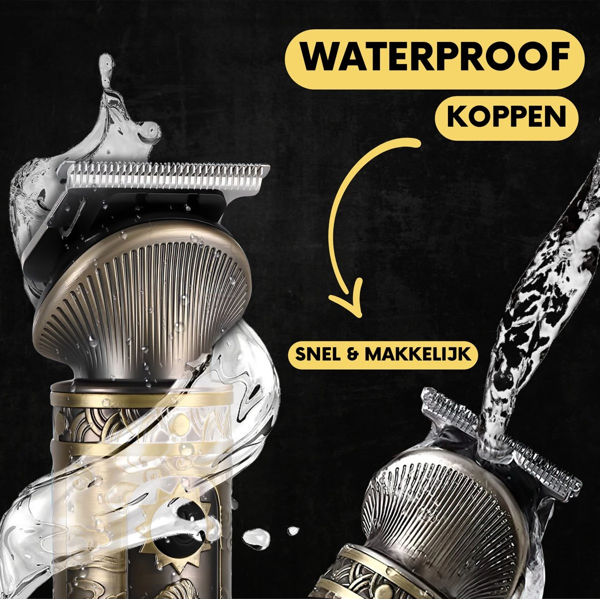 6-in-1 Baardtrimmer Mannen - Trimmer Voor Baard En Lichaam - Incl. 6 Opzetstukken - Bodygroomer Mannen - Bodytrimmer Heren - Tondeuse - 0.5-15MM - Neus En Oor 16 6-in-1 Baardtrimmer Mannen - Trimmer Voor Baard En Lichaam - Incl. 6 Opzetstukken - Bodygroomer Mannen - Bodytrimmer Heren - Tondeuse - 0.5-15MM - Neus En Oor - Afbeelding 14