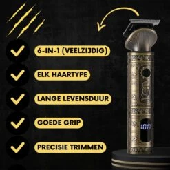 6-in-1 Baardtrimmer Mannen - Trimmer Voor Baard En Lichaam - Incl. 6 Opzetstukken - Bodygroomer Mannen - Bodytrimmer Heren - Tondeuse - 0.5-15MM - Neus En Oor 21 6-in-1 Baardtrimmer Mannen - Trimmer Voor Baard En Lichaam - Incl. 6 Opzetstukken - Bodygroomer Mannen - Bodytrimmer Heren - Tondeuse - 0.5-15MM - Neus En Oor -Verzorgingsproducten 1200x1199 5