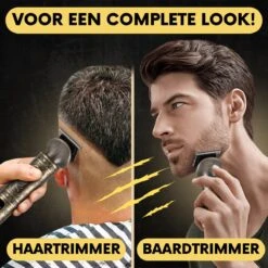 6-in-1 Baardtrimmer Mannen - Trimmer Voor Baard En Lichaam - Incl. 6 Opzetstukken - Bodygroomer Mannen - Bodytrimmer Heren - Tondeuse - 0.5-15MM - Neus En Oor 26 6-in-1 Baardtrimmer Mannen - Trimmer Voor Baard En Lichaam - Incl. 6 Opzetstukken - Bodygroomer Mannen - Bodytrimmer Heren - Tondeuse - 0.5-15MM - Neus En Oor -Verzorgingsproducten 1200x1199 9