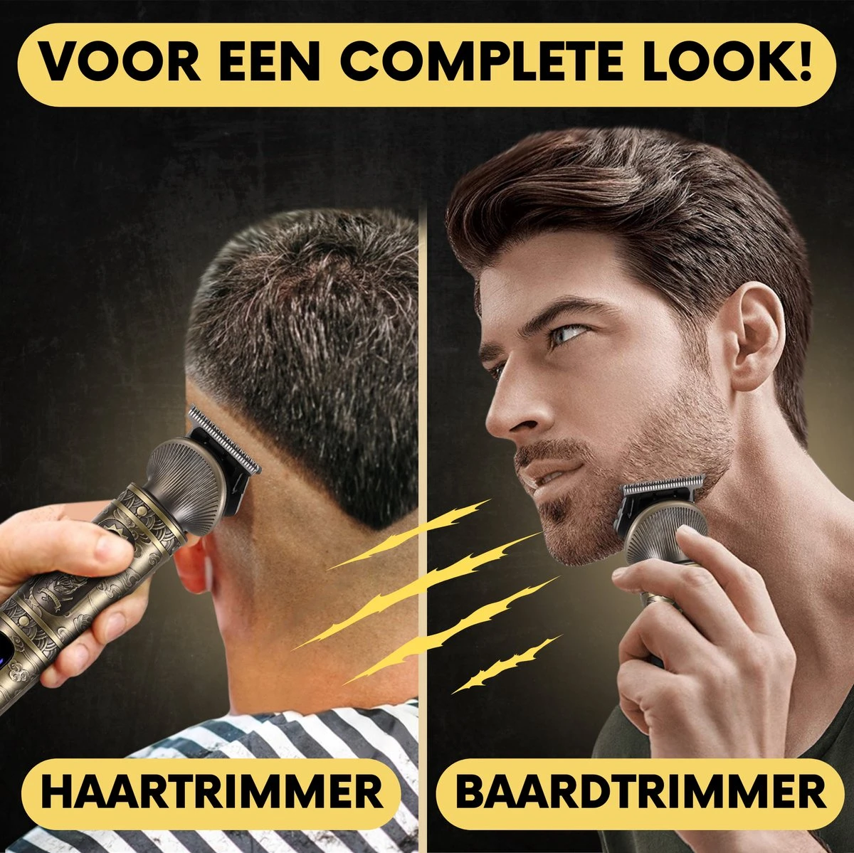6-in-1 Baardtrimmer Mannen - Trimmer Voor Baard En Lichaam - Incl. 6 Opzetstukken - Bodygroomer Mannen - Bodytrimmer Heren - Tondeuse - 0.5-15MM - Neus En Oor 11 6-in-1 Baardtrimmer Mannen - Trimmer Voor Baard En Lichaam - Incl. 6 Opzetstukken - Bodygroomer Mannen - Bodytrimmer Heren - Tondeuse - 0.5-15MM - Neus En Oor - Afbeelding 9