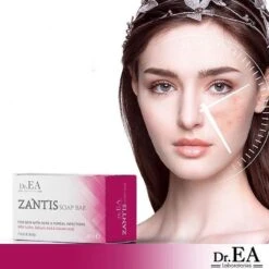 Dr EA Laboratories | Zantis | Medische Zeep Voor Gezicht En Lichaam | Voor Acne En Schimmelinfecties | Handzeep | Zwavel | Salicylzuur | Glycolzuur | Geel | Blok | 80 GR -Verzorgingsproducten 1200x1200 1037
