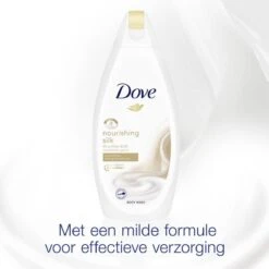 Dove Silk Douchegel - 6 X 500ml - Voordeelverpakking -Verzorgingsproducten 1200x1200 1045