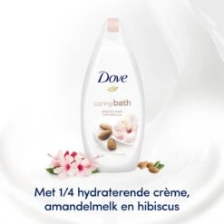 Dove Caring Bath Amandelmelk & Hibiscus Badcrème - 6 X 450 Ml - Voordeelverpakking 11 Dove Caring Bath Amandelmelk & Hibiscus Badcrème - 6 X 450 Ml - Voordeelverpakking -Verzorgingsproducten 1200x1200 1206