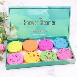 Shower Steamer - Bruisballen Voor Douche - 8 Verschillende Geuren - Verjaardag Cadeau - Stoom Tabletten - Aromatherapie - Organisch - ECO Friendly - Voor Haar -Verzorgingsproducten 1200x1200 1218