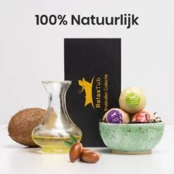 RelaxTub® Bruisballen - Bruisballen Voor Bad - Natuurlijke Kokosboter & Arganolie - Bath Bombs - Badbom - Badballen - Dierproefvrij - 8 X 80g XL Formaat - Inclusief Luxe Cadeauverpakking - Geschikt Voor Volwassene & Kind -Verzorgingsproducten 1200x1200 1227