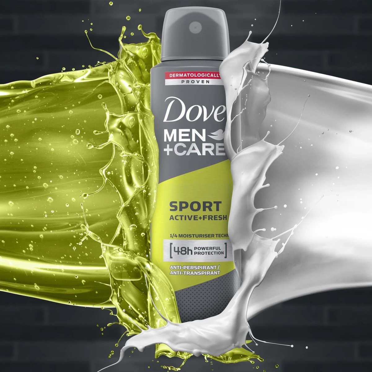 Dove Men+Care Men+Care Sport Active+Fresh Anti-Transpirant Deodorant Spray - 6 X 150 Ml - Voordeelverpakking 5 Dove Men+Care Men+Care Sport Active+Fresh Anti-Transpirant Deodorant Spray - 6 X 150 Ml - Voordeelverpakking - Afbeelding 3